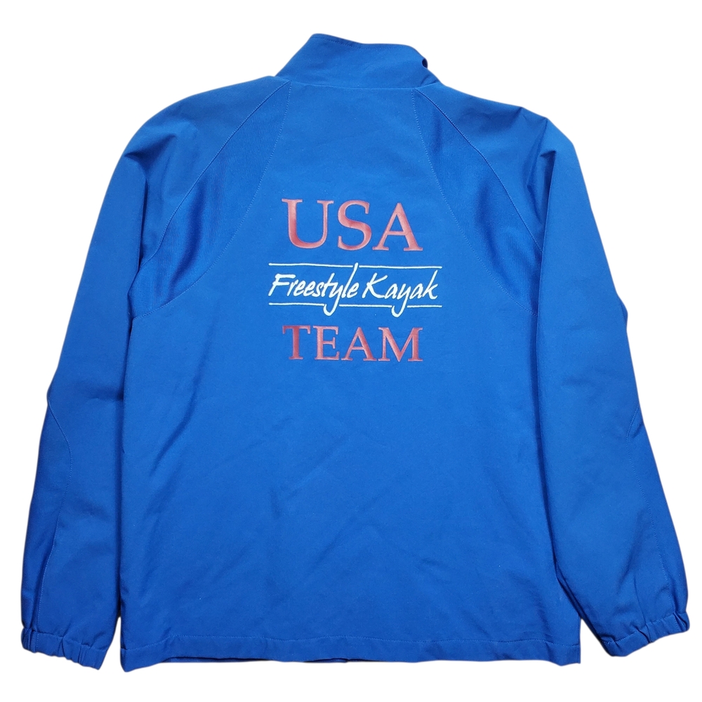 2011 USA Freestyle Kayak Team New Balance Full Zip Jacket Men's M Rare Olympic